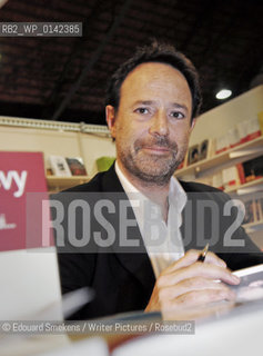 Marc Levy at Brusselss Bookfair march2007..Copyright©Edouard Smekens/Writer Pictures/Rosebud2