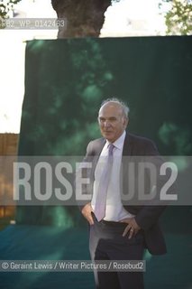 Vince Cable, former acting leader of The Liberal Democrat Partyand Economic Spokesperson at The Edinburgh International Book Festival 2009..copyright©Geraint Lewis/Writer Pictures/Rosebud2