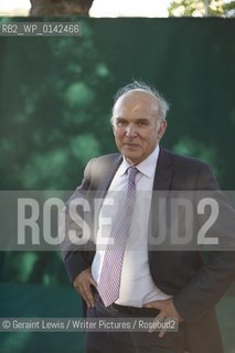 Vince Cable, former acting leader of The Liberal Democrat Partyand Economic Spokesperson at The Edinburgh International Book Festival 2009..copyright©Geraint Lewis/Writer Pictures/Rosebud2