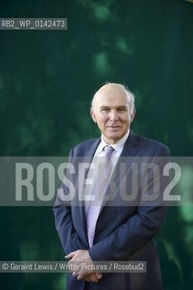 Vince Cable, former acting leader of The Liberal Democrat Partyand Economic Spokesperson at The Edinburgh International Book Festival 2009..copyright©Geraint Lewis/Writer Pictures/Rosebud2