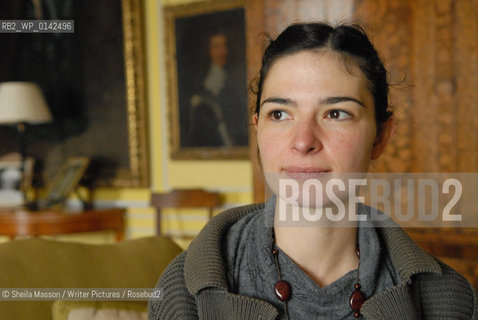 Elen Caldecott, British writer, at the 2nd annual Lennoxlove Book Festival at Lennoxlove House, Haddington, Scotland, November 20, 2010...Copyright©Sheila Masson/Writer Pictures/Rosebud2