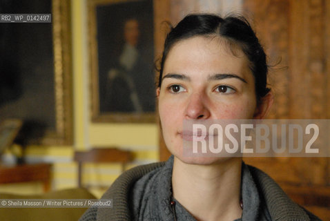 Elen Caldecott, British writer, at the 2nd annual Lennoxlove Book Festival at Lennoxlove House, Haddington, Scotland, November 20, 2010...Copyright©Sheila Masson/Writer Pictures/Rosebud2