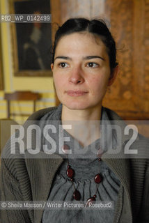 Elen Caldecott, British writer, at the 2nd annual Lennoxlove Book Festival at Lennoxlove House, Haddington, Scotland, November 20, 2010...Copyright©Sheila Masson/Writer Pictures/Rosebud2