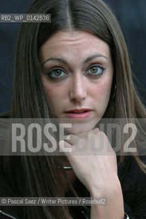 Writer Lucy Caldwell at the Edinburgh International Book Festival...Copyright©Pascal Saez/Writer Pictures/Rosebud2
