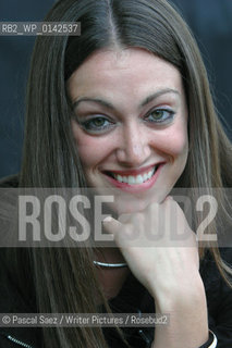 Writer Lucy Caldwell at the Edinburgh International Book Festival...Copyright©Pascal Saez/Writer Pictures/Rosebud2