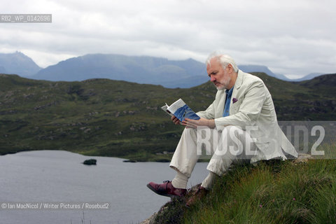 Angus Peter Campbell.Author - pictured near his home on the Isle of Skye..3rd August 2006..Copyright©Ian MacNicol/Writer Pictures/Rosebud2