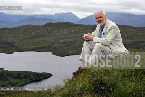 Angus Peter Campbell.Author - pictured near his home on the Isle of Skye..3rd August 2006..Copyright©Ian MacNicol/Writer Pictures/Rosebud2
