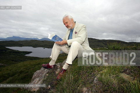Angus Peter Campbell.Author - pictured near his home on the Isle of Skye..3rd August 2006..Copyright©Ian MacNicol/Writer Pictures/Rosebud2