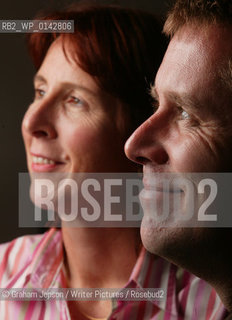 DJ and TV presenter Nicky Campbell and his birth sister Esther who have written a book about their adoption...Copyright©Graham Jepson/Writer Pictures/Rosebud2