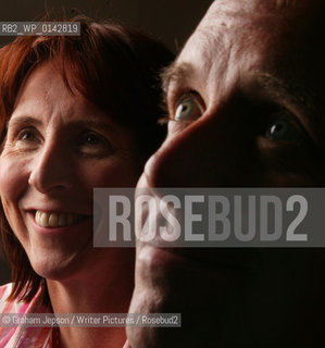 DJ and TV presenter Nicky Campbell and his birth sister Esther who have written a book about their adoption...Copyright©Graham Jepson/Writer Pictures/Rosebud2