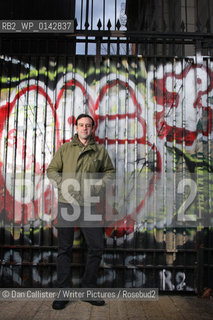 Author Oran Canfield who wrote Long Past Stopping December 11, 2009 in Williamsburg, Brooklyn, New York, USA..copyright©Dan Callister/Writer Pictures/Rosebud2