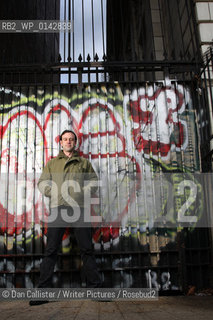 Author Oran Canfield who wrote Long Past Stopping December 11, 2009 in Williamsburg, Brooklyn, New York, USA..copyright©Dan Callister/Writer Pictures/Rosebud2