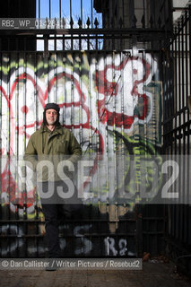 Author Oran Canfield who wrote Long Past Stopping December 11, 2009 in Williamsburg, Brooklyn, New York, USA..copyright©Dan Callister/Writer Pictures/Rosebud2