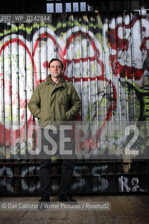 Author Oran Canfield who wrote Long Past Stopping December 11, 2009 in Williamsburg, Brooklyn, New York, USA..copyright©Dan Callister/Writer Pictures/Rosebud2