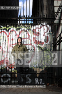 Author Oran Canfield who wrote Long Past Stopping December 11, 2009 in Williamsburg, Brooklyn, New York, USA..copyright©Dan Callister/Writer Pictures/Rosebud2