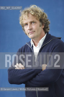 Alex Capus, French-born writer, at the 2010 Edinburgh International Book Festival, August 23, 2010....Copyright©Geraint Lewis/Writer Pictures/Rosebud2