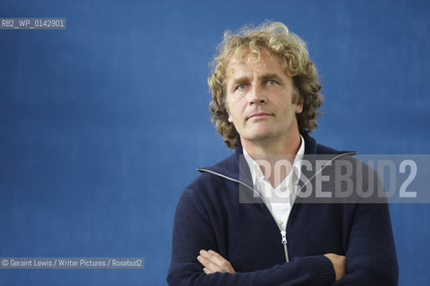 Alex Capus, French-born writer, at the 2010 Edinburgh International Book Festival, August 23, 2010....Copyright©Geraint Lewis/Writer Pictures/Rosebud2
