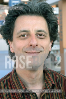 French writer Jean-Paul Carminati at the Salon du Livre (Book Fair) in Paris, March 2006..Copyright©Pascal Saez.Pascal Saez/Writer Pictures/Rosebud2