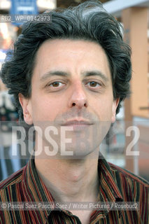 French writer Jean-Paul Carminati at the Salon du Livre (Book Fair) in Paris, March 2006..Copyright©Pascal Saez.Pascal Saez/Writer Pictures/Rosebud2