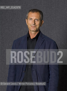 Gianrico Carofiglio..Copyright©Geraint Lewis/Writer Pictures/Rosebud2