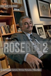 Jacques Attali ..copyright©Dominique Carton/Writer Pictures/Rosebud2
