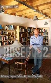 Author Justin Cartwright in his North London Home..copyright©Graham Jepson/Writer Pictures/Rosebud2