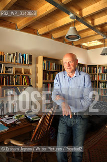 Author Justin Cartwright in his North London Home..copyright©Graham Jepson/Writer Pictures/Rosebud2
