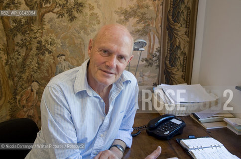 Justin Cartwright, photographed at his North London home..copyright©Nicola Barranger/Writer Pictures/Rosebud2