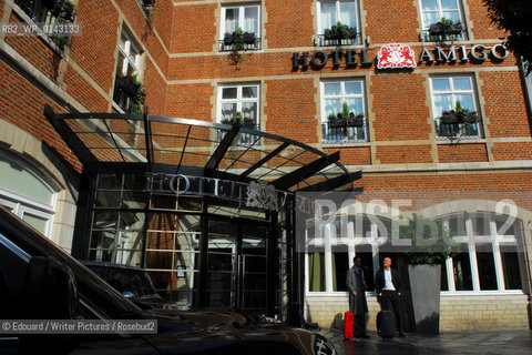 Image ID:.Didier Van Cauweleart in Brussels City, Amigo Hotel Center ..copyright©Edouard/Writer Pictures/Rosebud2