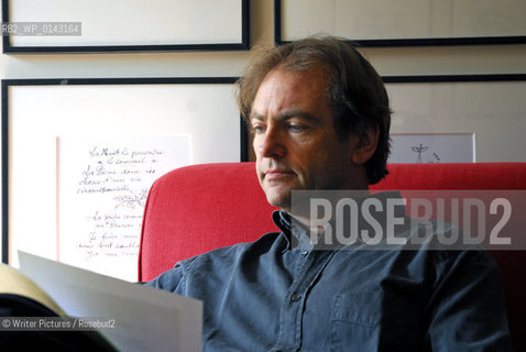 French author of Belgian origins, Didier Van Cauwelaert guides us in ©Writer Pictures/Rosebud2