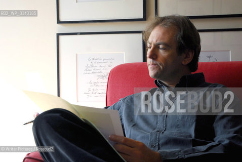 French author of Belgian origins, Didier Van Cauwelaert guides us in ©Writer Pictures/Rosebud2