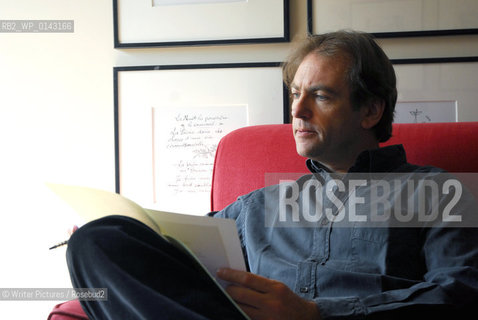 French author of Belgian origins, Didier Van Cauwelaert guides us in ©Writer Pictures/Rosebud2