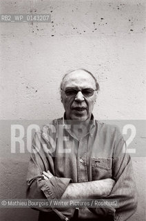 Patrick Cauvin..copyright©Mathieu Bourgois/Writer Pictures/Rosebud2