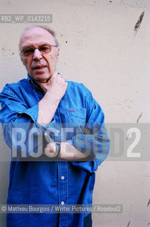 Patrick Cauvin..copyright©Mathieu Bourgois/Writer Pictures/Rosebud2