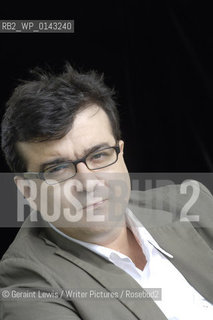 Javier Cercas.Copyright©Geraint Lewis/Writer Pictures/Rosebud2