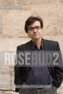 Javier Cercas..copyright©Mathieu Bourgois/Writer Pictures/Rosebud2