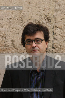 Javier Cercas..copyright©Mathieu Bourgois/Writer Pictures/Rosebud2
