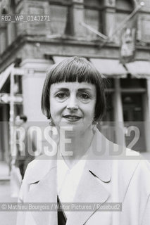 Helen Chadwick, British conceptual artist, in New York in March 1994 after the show at MoMa..Copyright©Mathieu Bourgois/Writer Pictures/Rosebud2