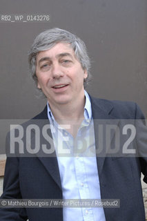Sorj Chalandon..copyright©Mathieu Bourgois/Writer Pictures/Rosebud2