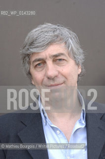 Sorj Chalandon..copyright©Mathieu Bourgois/Writer Pictures/Rosebud2