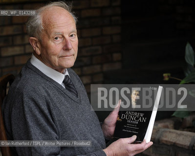 John Chalmers, pictured here at  his home in Edinburgh, is the author of a new book about Andrew Duncan, a physcian in 18th century Edinburgh.   .. ..copyright©Ian Rutherford/TSPL/Writer Pictures/Rosebud2