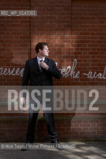 Alex Chance, author.Street Photographer Nick Turpin photographs Thriller Writers for Arena Magazine on the streets of  London..***Hire Fees Apply***.***Call Agency***..copyright©Nick Turpin/Writer Pictures/Rosebud2