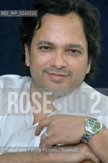 Indian writer Vikram Chandra, author of Sacred Games at the Edinburgh International Book Festival...Copyright©Pascal Saez/Writer Pictures/Rosebud2