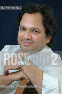 Indian writer Vikram Chandra, author of Sacred Games at the Edinburgh International Book Festival...Copyright©Pascal Saez/Writer Pictures/Rosebud2
