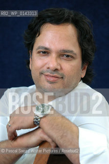 Indian writer Vikram Chandra, author of Sacred Games at the Edinburgh International Book Festival...Copyright©Pascal Saez/Writer Pictures/Rosebud2
