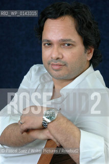 Indian writer Vikram Chandra, author of Sacred Games at the Edinburgh International Book Festival...Copyright©Pascal Saez/Writer Pictures/Rosebud2