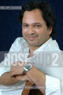 Indian writer Vikram Chandra, author of Sacred Games at the Edinburgh International Book Festival...Copyright©Pascal Saez/Writer Pictures/Rosebud2