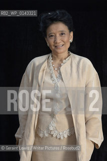Jung Chang.Copyright©Geraint Lewis/Writer Pictures/Rosebud2