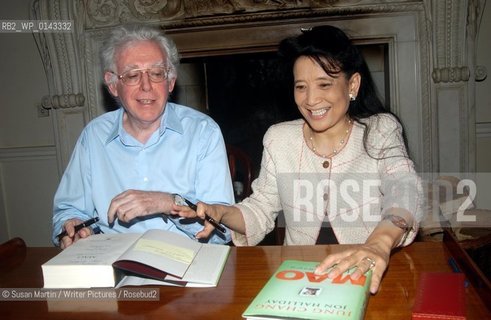 Jon Halliday and Jung Chang, writers, at the Althorp Literary Festival, Northampton, UK, June 18, 2005.  ..©Susan Martin/Writer Pictures/Rosebud2