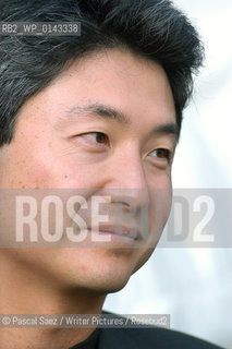 Korean-American writer Chang-Rae Lee at the Edinburgh International Book Festival 2004..Copyright©Pascal Saez/Writer Pictures/Rosebud2